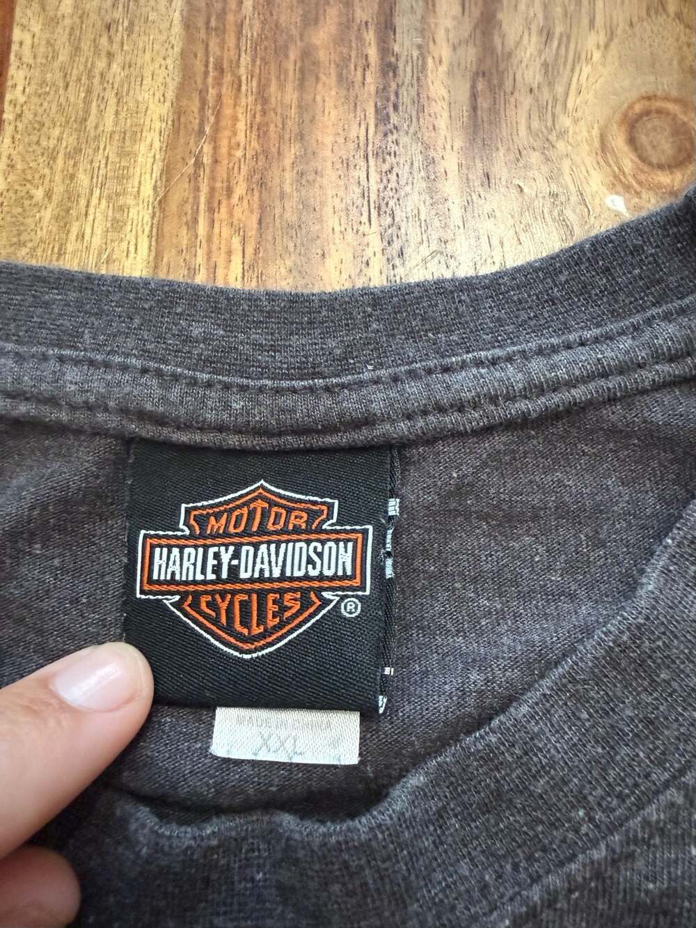 Harley-Davidson Men's Badlands Skull Long Sleeve T-Shirt XXL - Picture 4 of 7